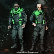 Metallic Green Survival Scarf.