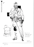 Snake early concept art