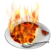 Superspicy Curry artwork from Super Smash Bros. Brawl.