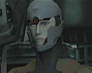 Gray Fox shows his face, in The Twin Snakes.