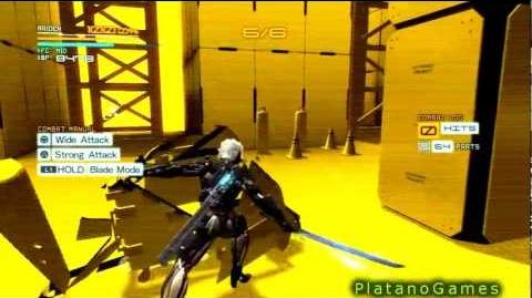 METAL GEAR RISING REVENGEANCE - Extensive Blade Mode VR Training - Tutorial Part 1 - HD