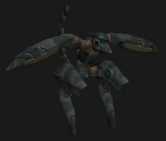 Metal Gear RAY polygon model.