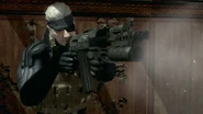 Snake's appearance in the TGS unveiling of Metal Gear Solid 4.