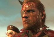 Venom Snake and Kazuhira Miller savoring their victory over XOF