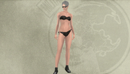 Strangelove's model viewer, upon gaining an S-rank/gaining the bikini top, front.