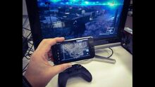 Ground Zeroes secondscreen functionality with a smartphone.