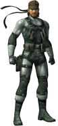 Solid Snake in Super Smash Bros. Brawl.