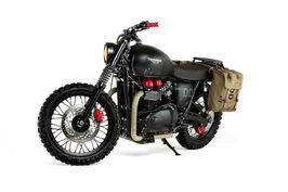 Venom Triumph Bonneville.