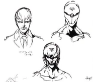 Yoji Shinkawa sketches of Gray Fox