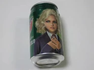 Paz on a limited edition Mountain Dew can.