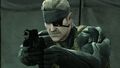 Snake, armed with the Operator pistol.