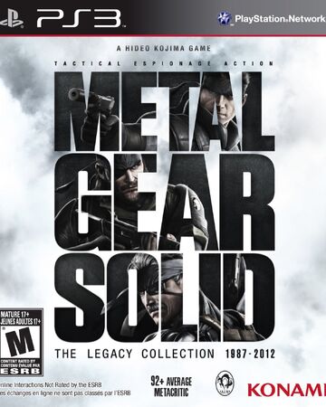 metal gear solid collection xbox one