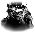 Solid Snake's portrait.