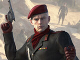 Major Ocelot as he appears in the pachislot adaptation of Metal Gear Solid 3 (SP version).