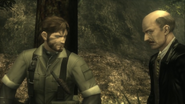 Snake on his mission to protect Sokolov.