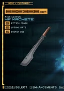 HF Machete.