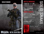 Solid Snake card.