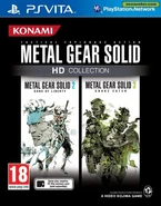 Metal gear solid hd collection frontcover large Fud04dGOzPOEGyv.jpg (99 KB) European/PAL PS Vita box art. (Available in English, French, German, Italian and Spanish.)