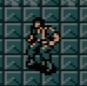 Solid Snake sprite.