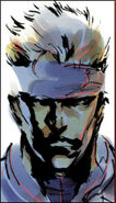 Solid Snake artwork for Metal Gear Solid.