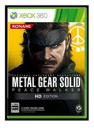 Metal Gear Solid Peace Walker HD Edition Xbox 360 JP boxart