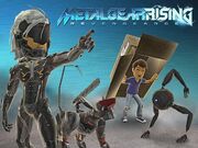 Xbox 360 avatar items based on Metal Gear Rising.