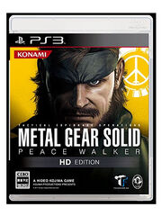 Metal Gear Solid Peace Walker HD Edition PS3 JP boxart