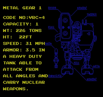 Metal Gear 1 (weapon) | Metal Gear Wiki | Fandom