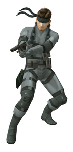 MGS2 Solid Snake