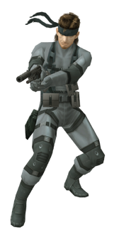 MGS2 Solid Snake