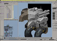 Gekko Modeling pre-rendering.