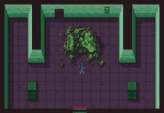 The wreckage of the TX-55 in Ghost Babel.