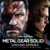 Metal Gear Solid V Ground Zeroes main promotional art