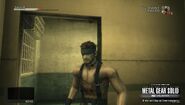 Metal Gear Solid 3 screenshot captured directly on the PlayStation Vita.