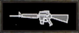 The item window for the XM16E1, without the suppressor.