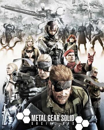 Metal Gear Solid Social Ops Metal Gear Wiki Fandom