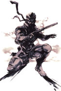 Promotional art by Yoji Shinkawa, used for the North American packaging.