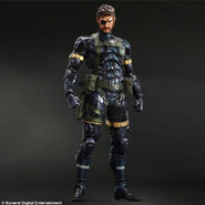 Snake hecho por Play Arts KAI.