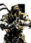 Solid Snake artwork from Metal Gear Solid.