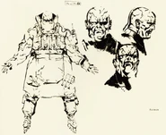 Concept art of Fatman by Yoji Shinkawa.