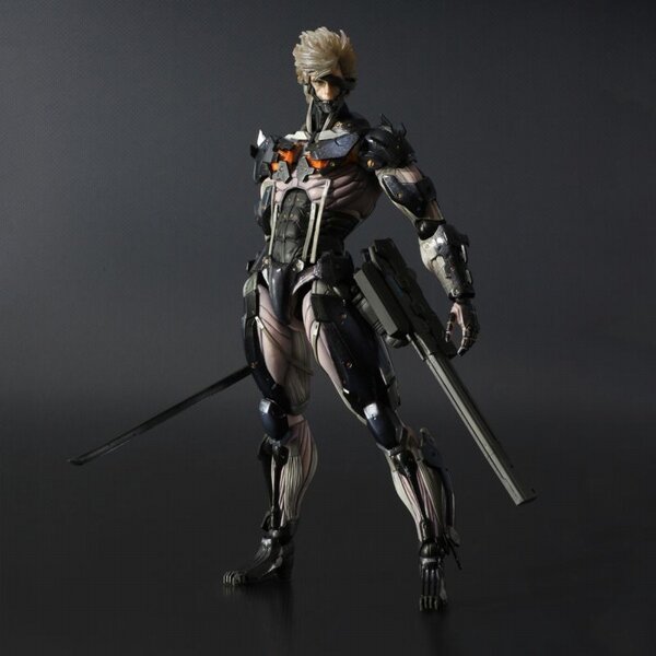 Play Arts Kai Metal Gear Rising Revengeance Raiden Figura De Acción Square Enix 