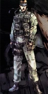 Solid Snake artwork for the audio drama.