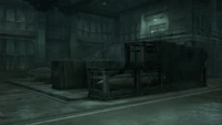 The Nuclear warhead storage building (Metal Gear Solid 4)