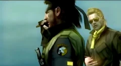 Big Boss and Kazuhira Miller