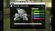 Peace Walker Analyzer scan (Quadruped mode).