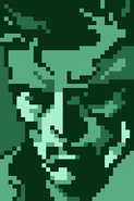 Snake's in-game Codec portrait.