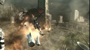 RAY firing a barrage of missiles at the end of the second battle.