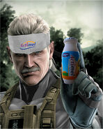 Old Snake parodia de Actimel