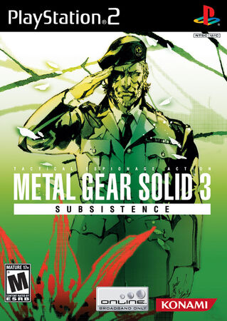 Metal Gear Solid 3 Snake Eater jogo playstation ps2