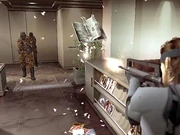 Appearance of the FAMAS in a trailer for Metal Gear Solid 2.